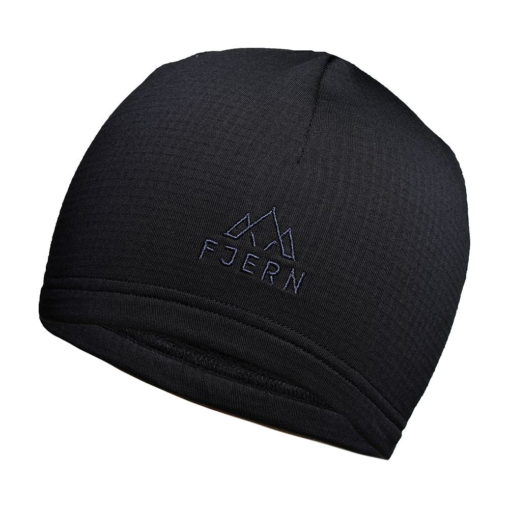 Bresprekk Grid Fleece Beanie (Black) – Fjern