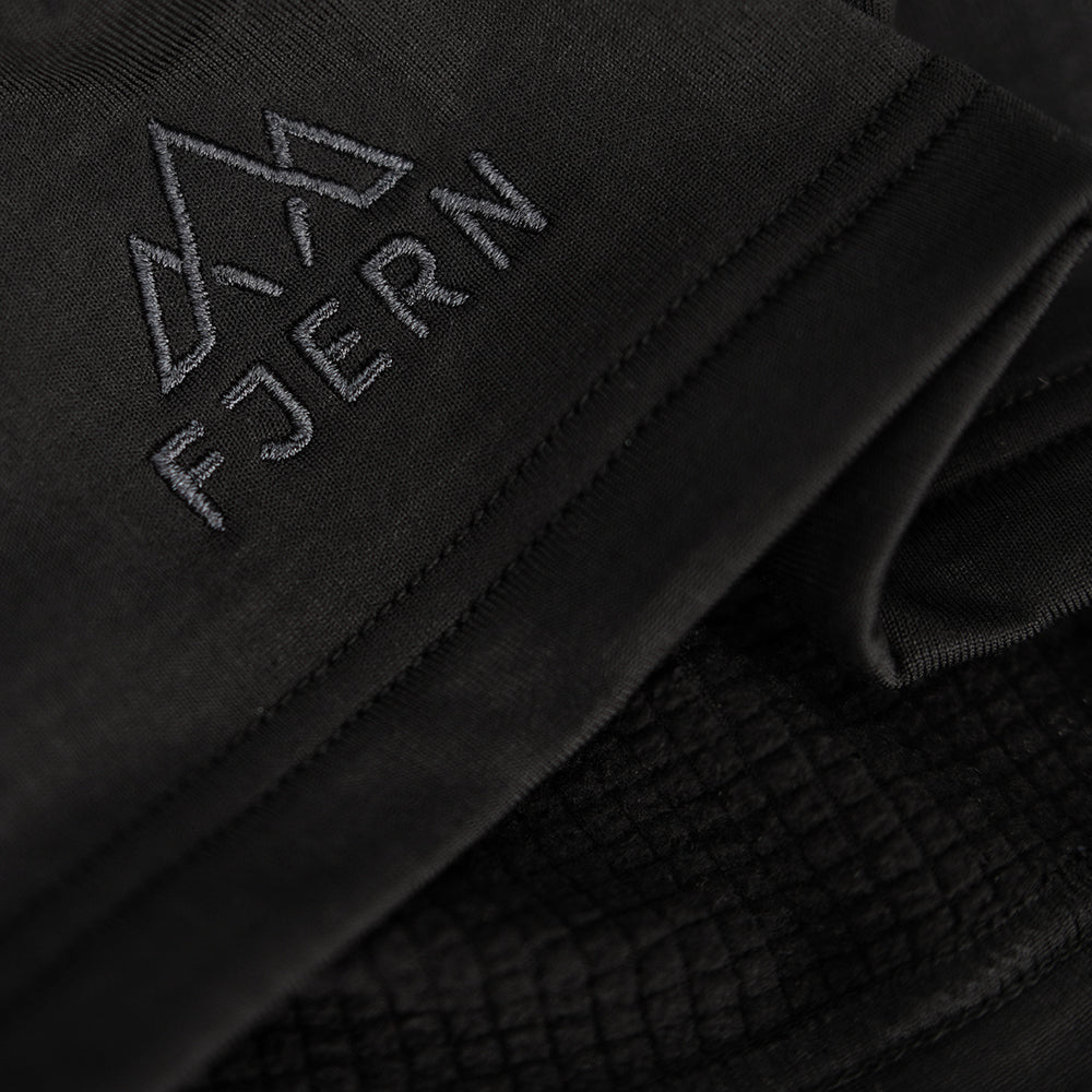 Fjern Breskprekk Grid Fleece Beanie (Black)