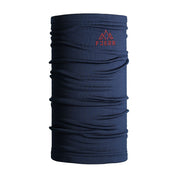 Fjern Breskprekk Grid Fleece Neck Warmer (Navy)