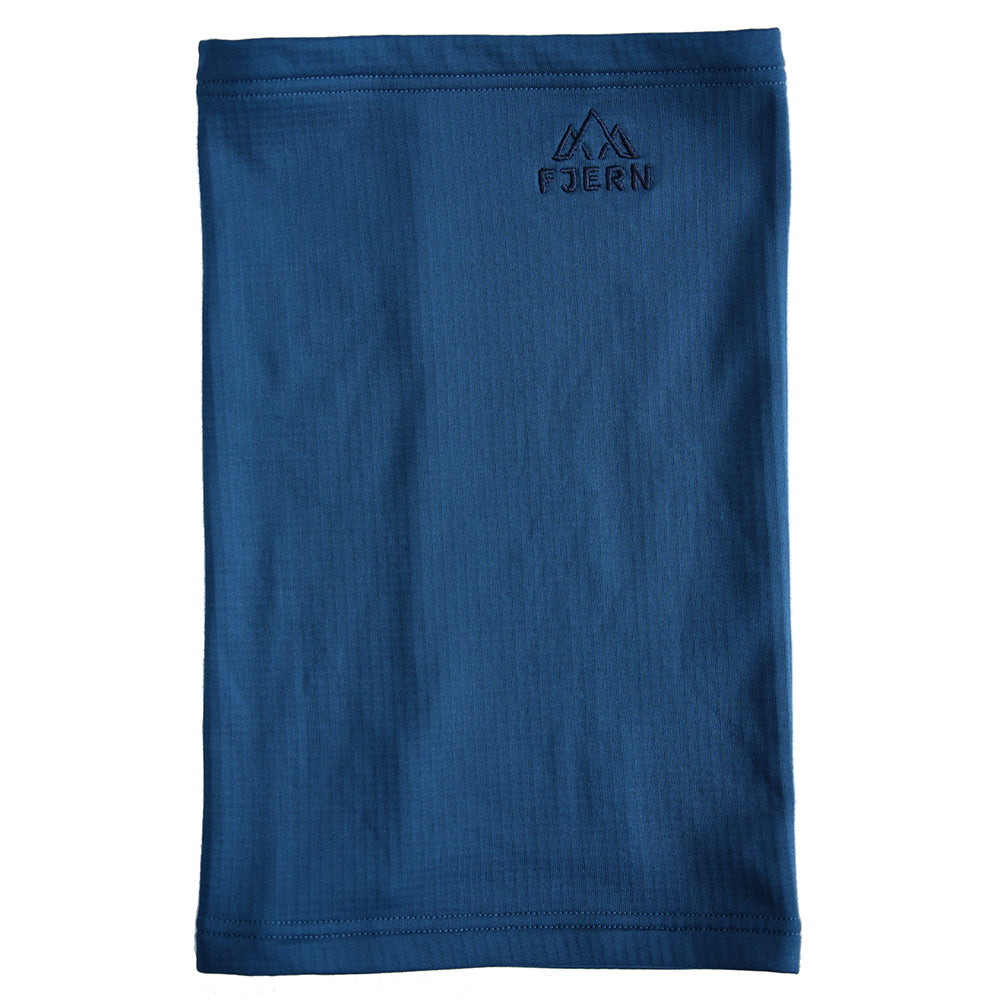 Fjern Breskprekk Grid Fleece Neck Warmer (Poseidon)