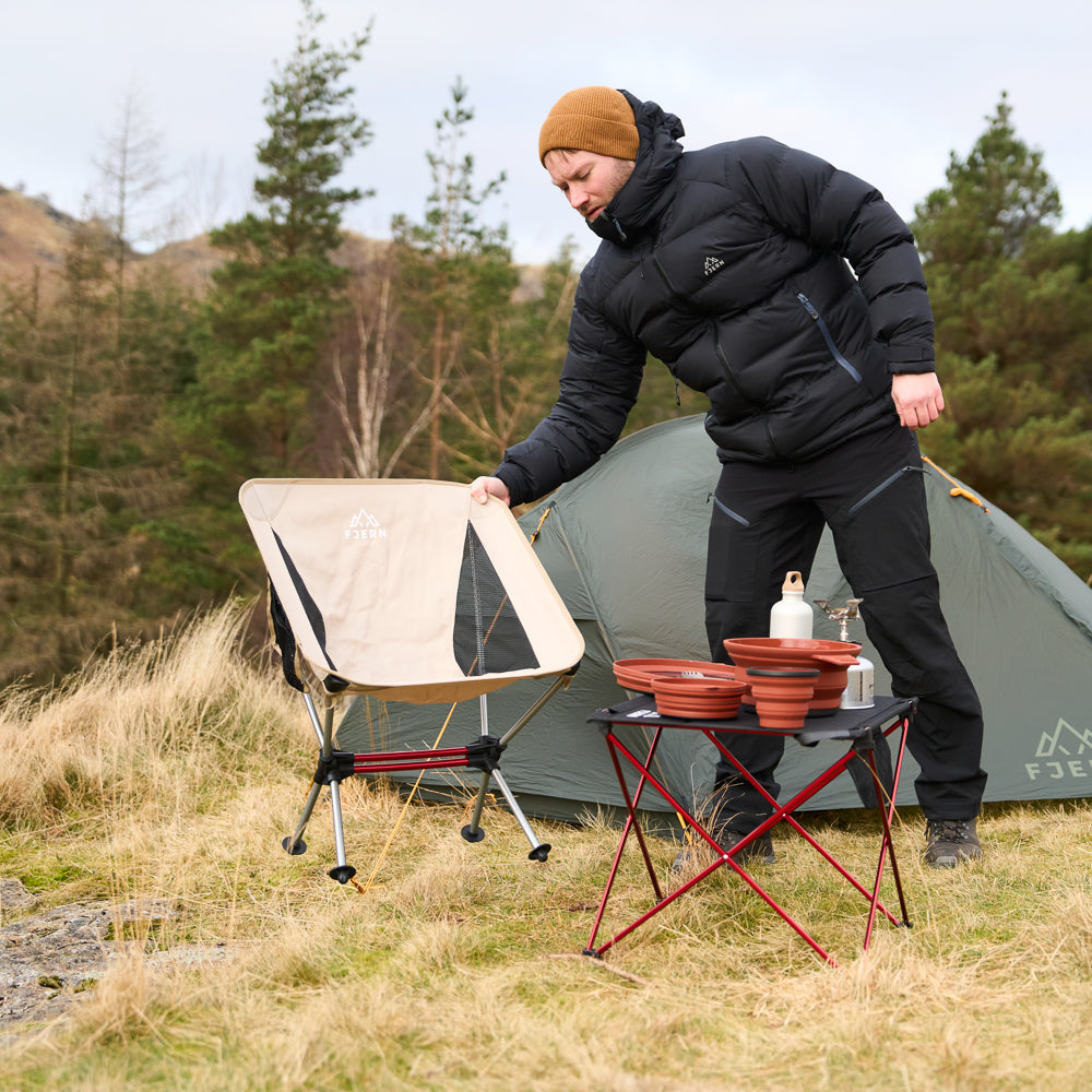Fjern Jättebra Lightweight Camping Chair (Sand)