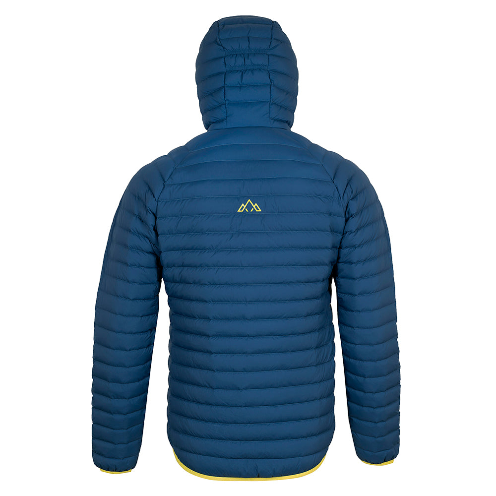 Fjern Mens Aktiv II Down Hooded Jacket (Poseidon/Citrus)