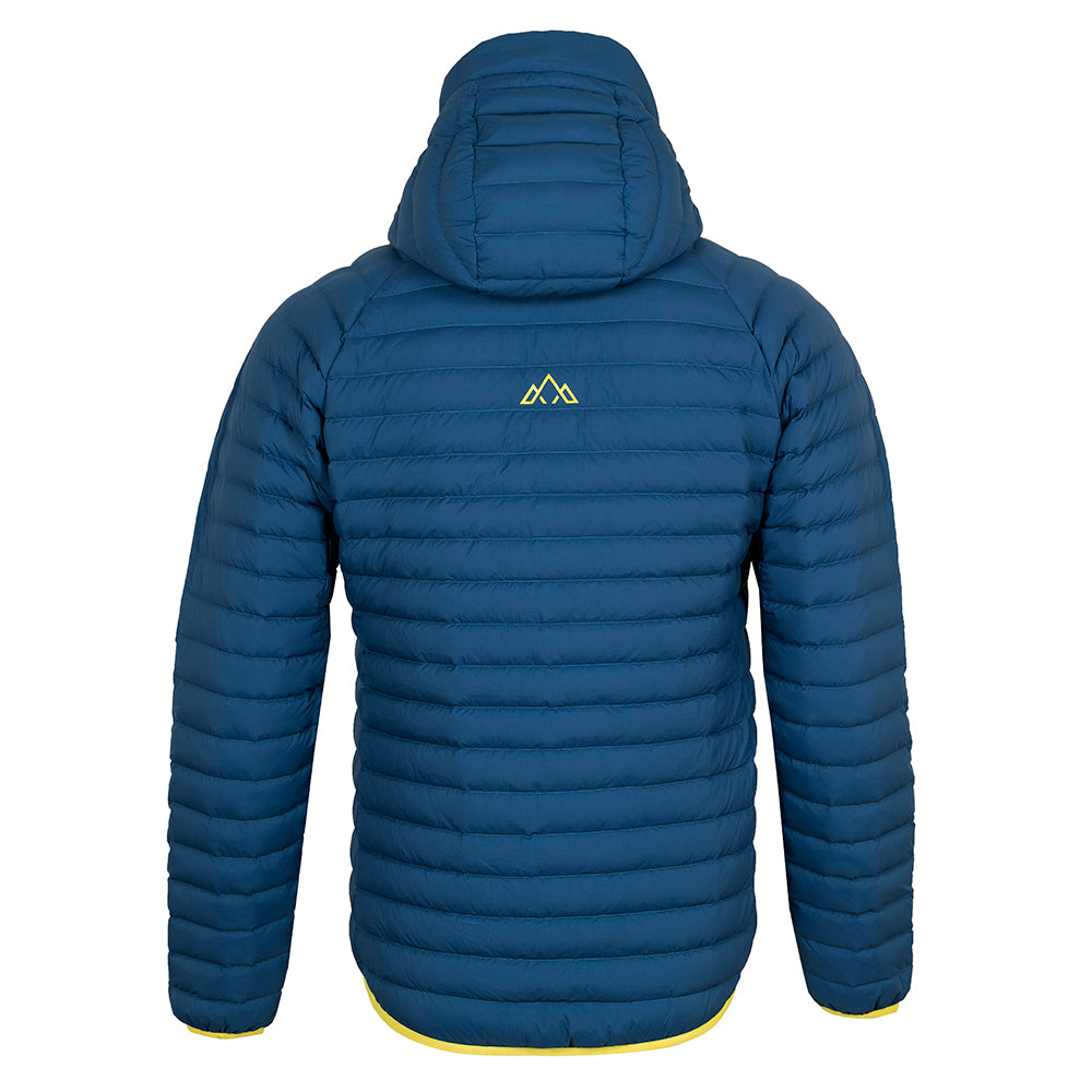 Fjern Mens Aktiv II Down Hooded Jacket (Poseidon/Citrus)