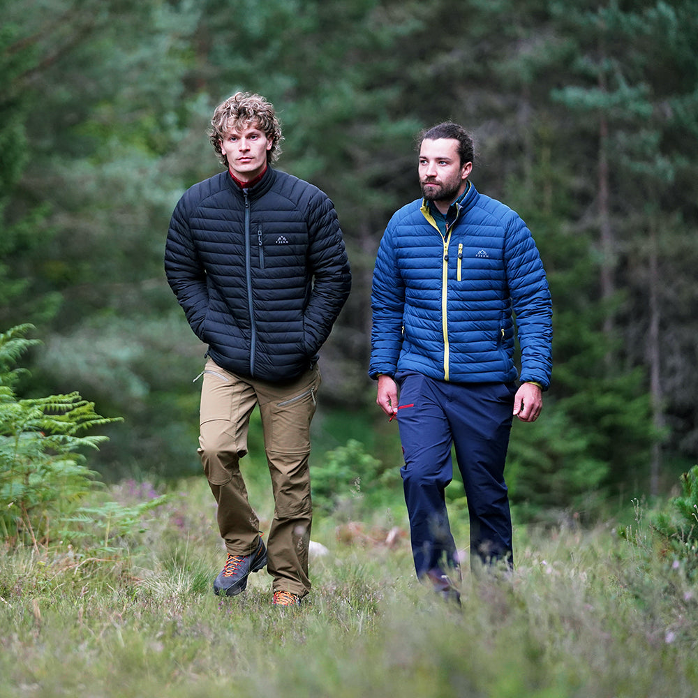 Fjern Mens Aktiv II Down Jacket (Poseidon/Citrus)
