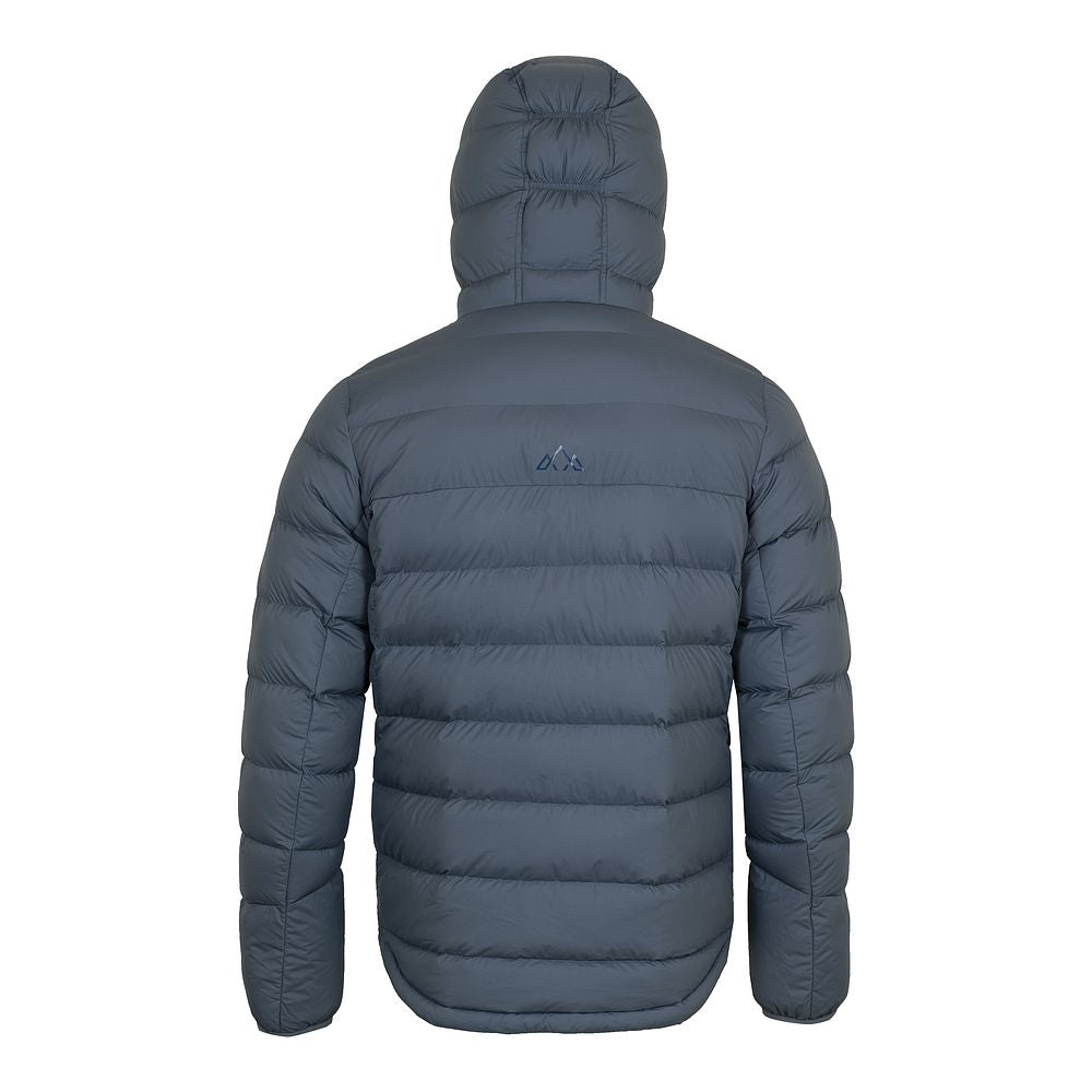 Fjern Mens Arktis III Down Hooded Jacket (Orion Blue/Poseidon)