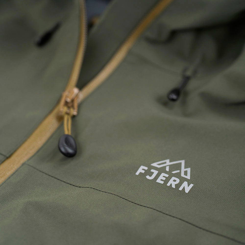 Fjern Mens Orkan II Waterproof Shell Jacket (Forest/Moss)