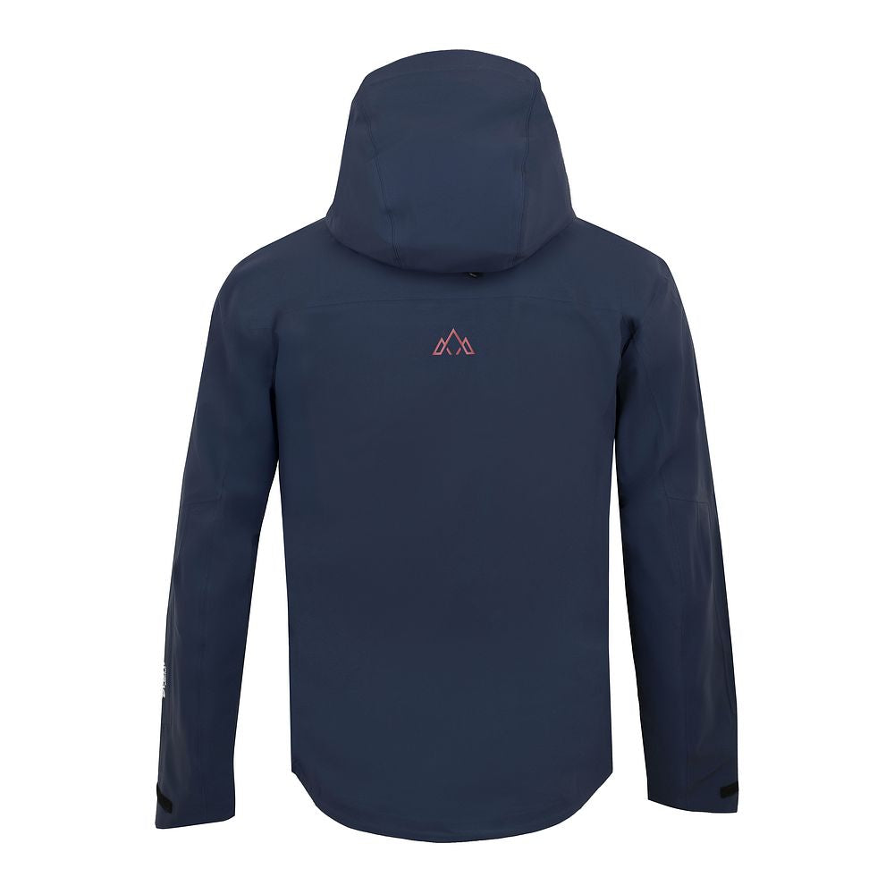 Fjern Mens Orkan II Waterproof Shell Jacket (Navy/Rust)