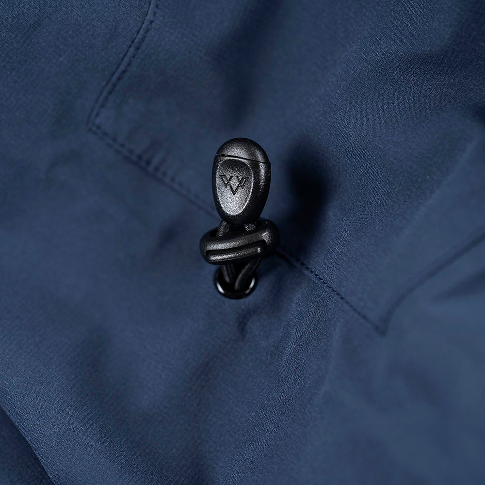 Fjern Mens Orkan II Waterproof Shell Jacket (Navy/Rust)