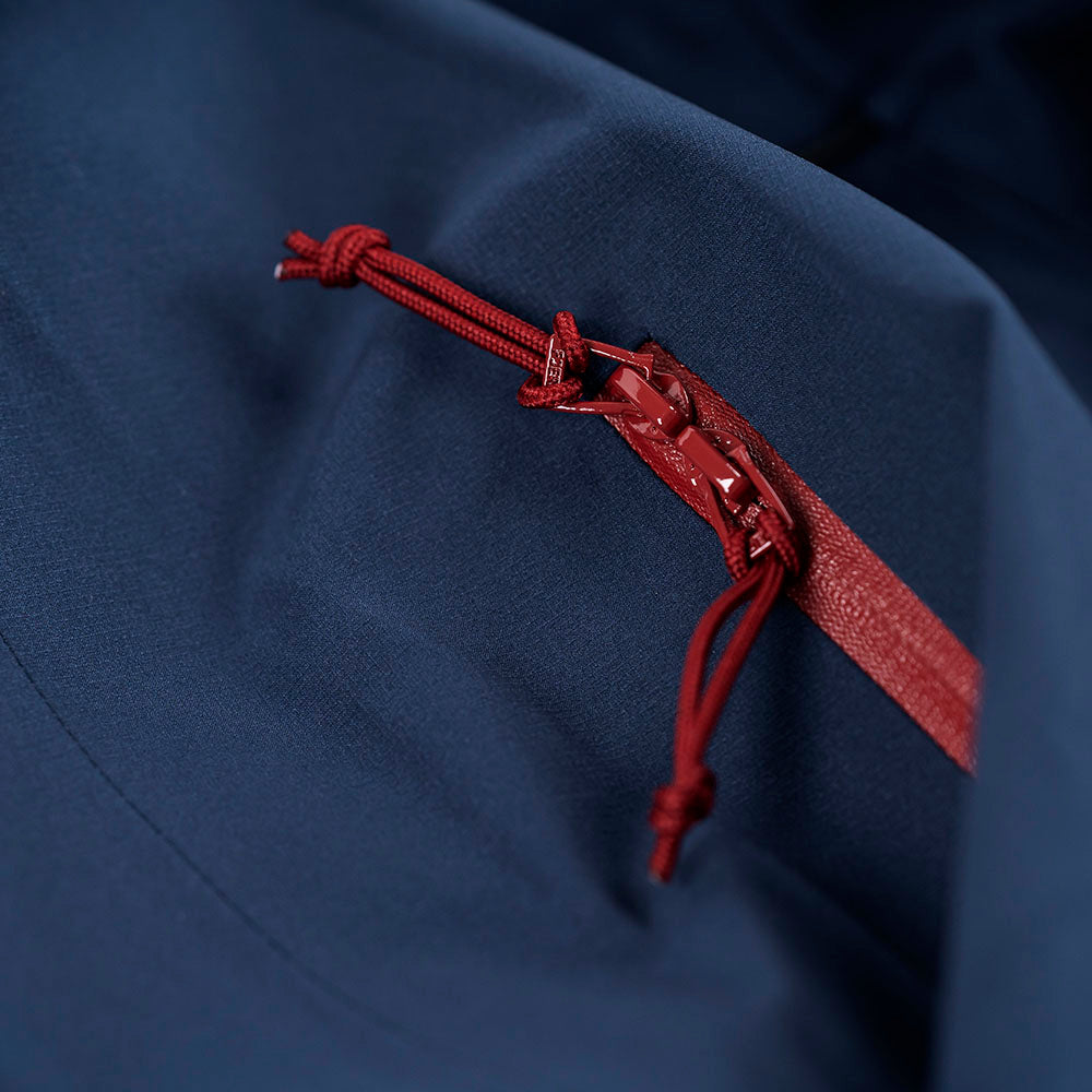 Fjern Mens Orkan II Waterproof Shell Jacket (Navy/Rust)