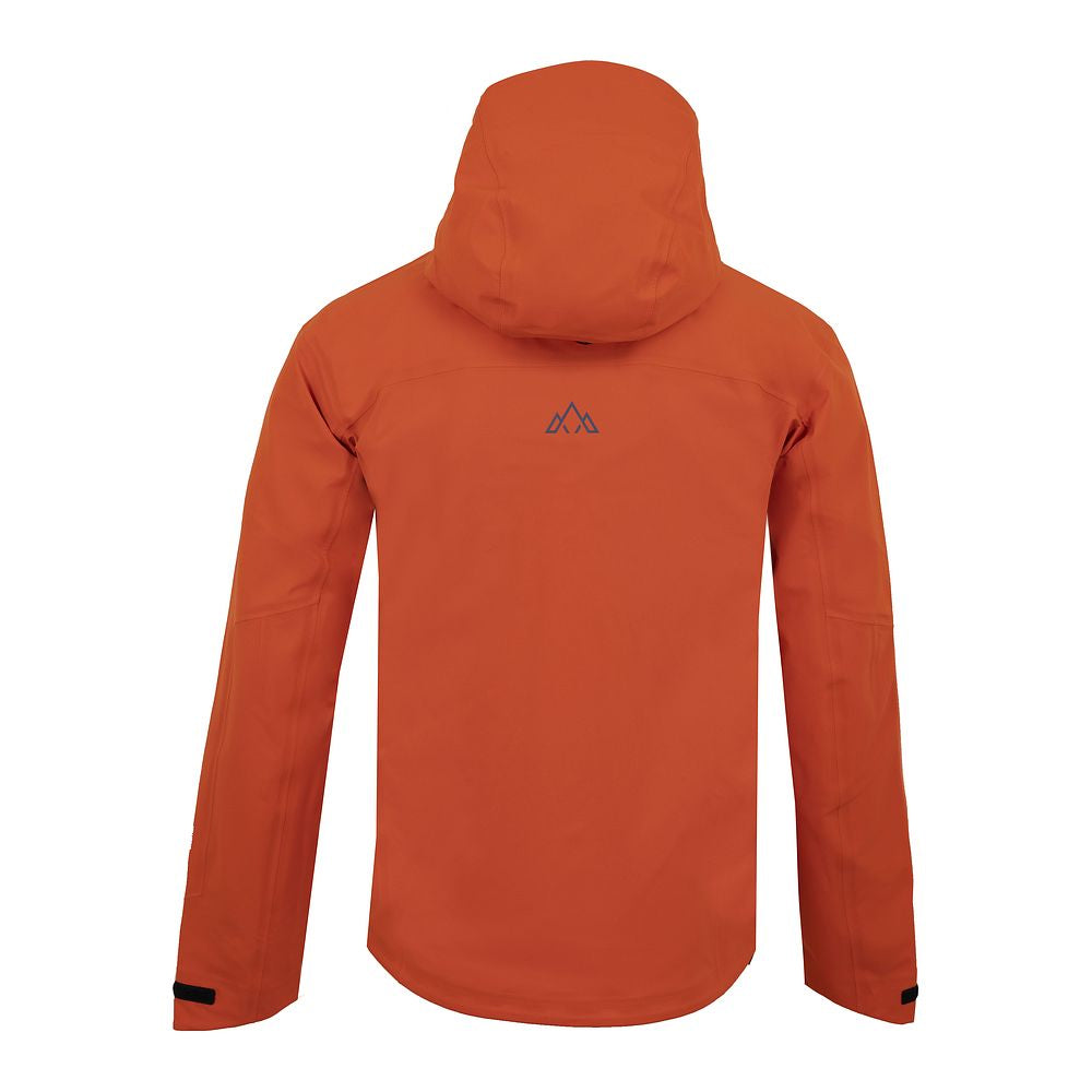 Fjern Mens Orkan II Waterproof Shell Jacket (Orange/Navy)