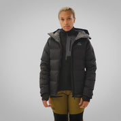 Womens Aska Waterproof Down Jacket (Black/Storm)
