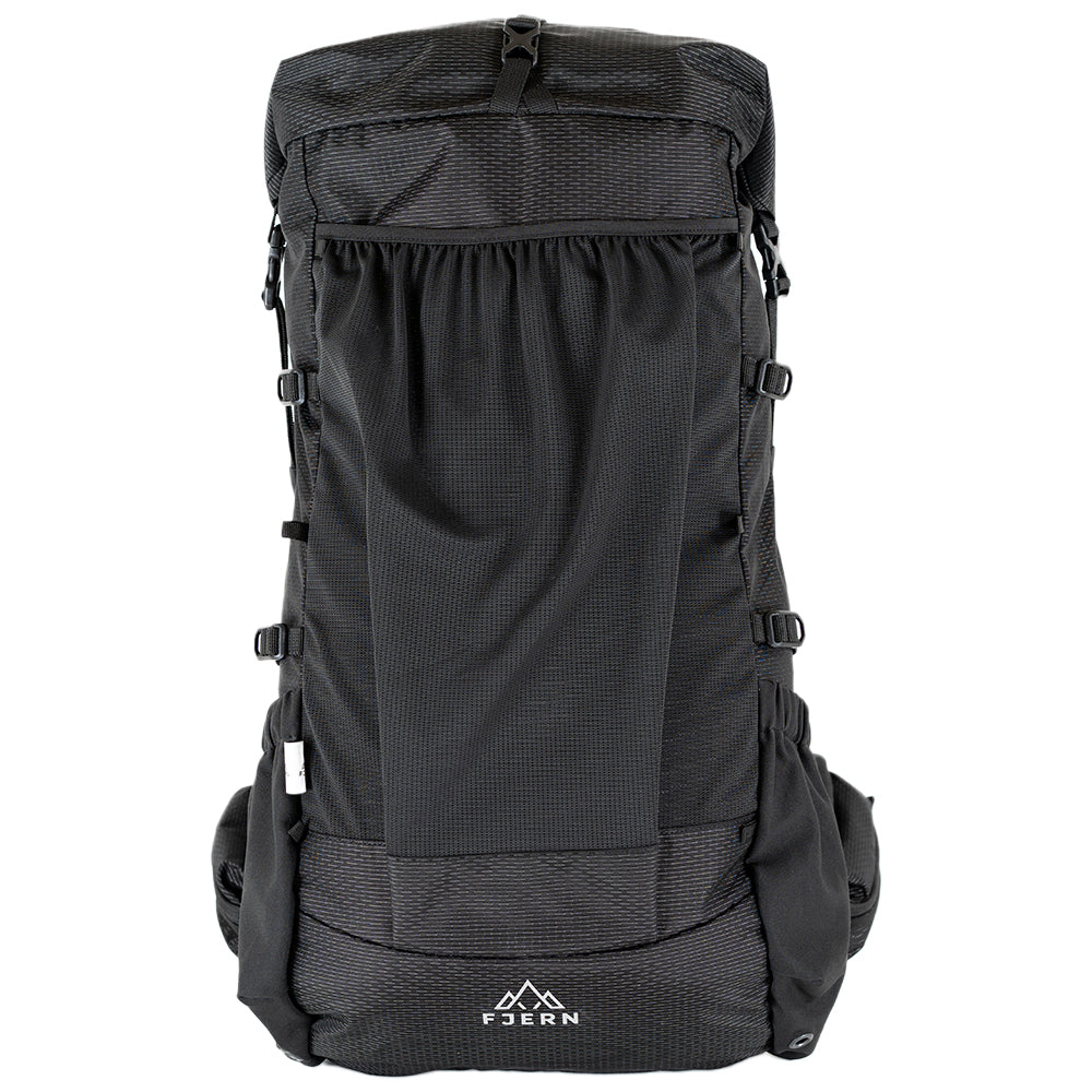 45L Sköldpadda Ultralight Backpack (Black) – Fjern 45L Sköldpadda Ultralight Backpack (Black) – Fjern