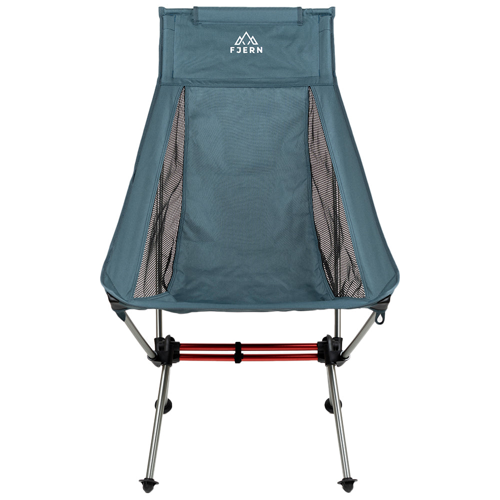 Fjern Utepils High Camping Chair (Orion Blue)