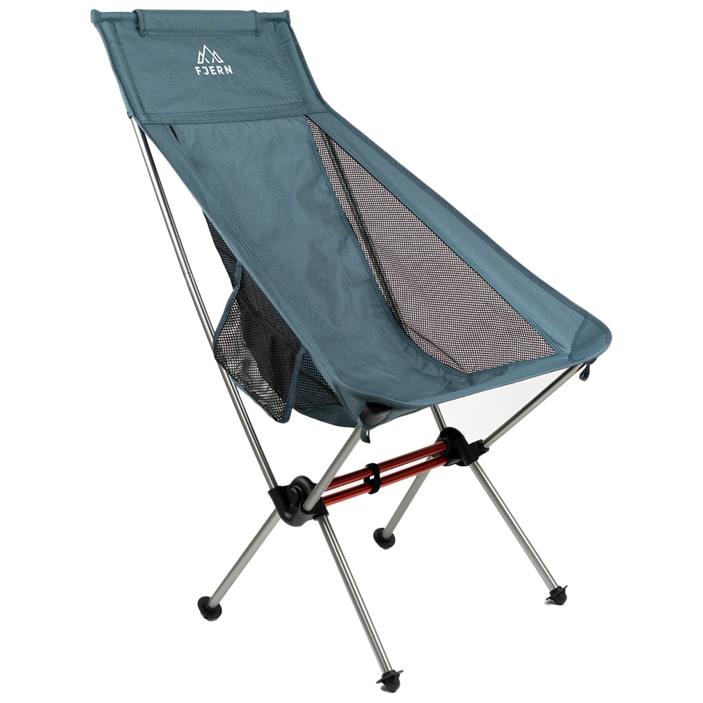 Fjern Utepils High Camping Chair (Orion Blue)
