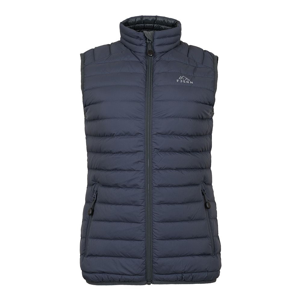 Fjern Womens Aktiv II Down Gilet (Storm Grey/Charcoal)