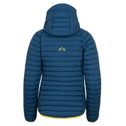 Fjern Womens Aktiv II Down Hooded Jacket (Poseidon/Citrus)