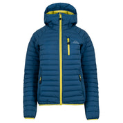 Fjern Womens Aktiv II Down Hooded Jacket (Poseidon/Citrus)