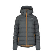 Fjern Womens Arktis III Down Hooded Jacket (Urban Chic/Mustard)