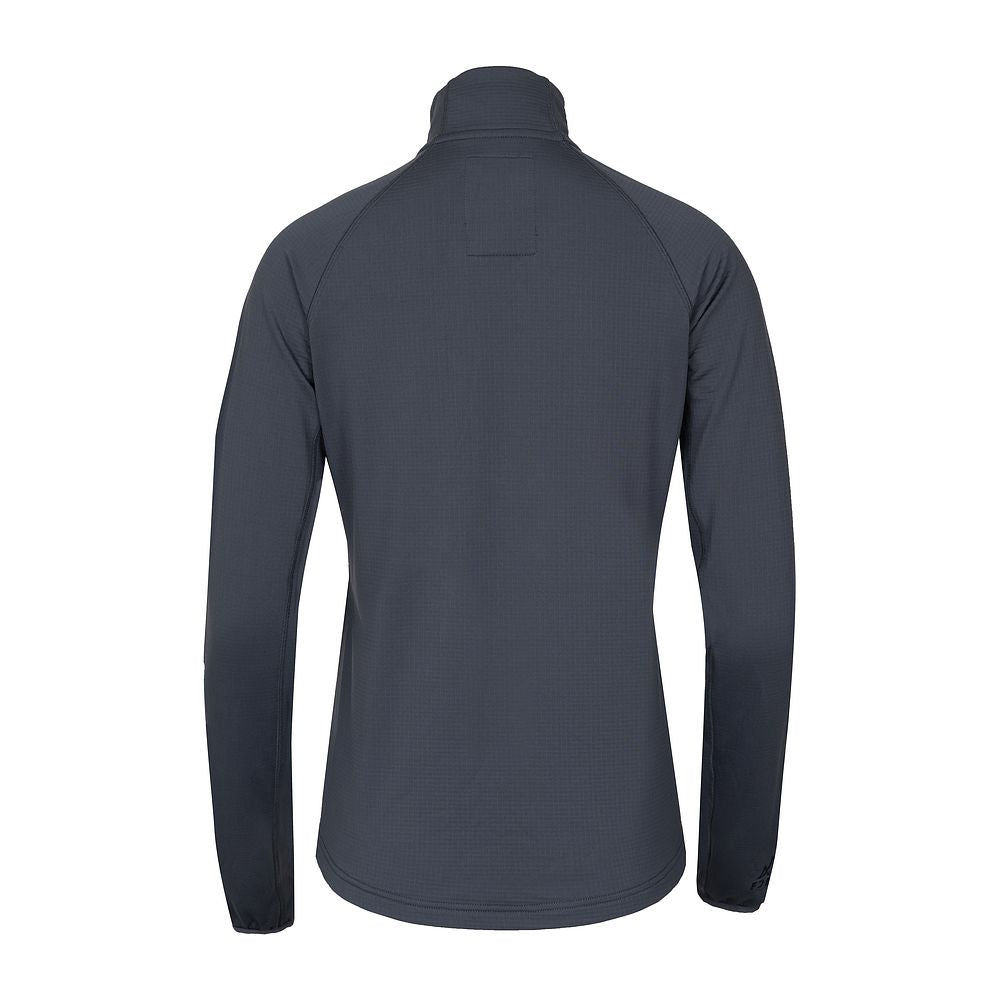 Fjern Womens Bresprekk II Full Zip Grid Pullover (Storm/Black)
