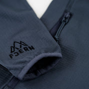Fjern Womens Bresprekk II Full Zip Grid Pullover (Storm/Black)