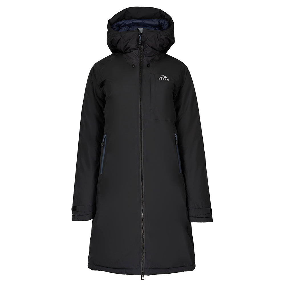   ELLESMERE PARKA FF ブラック S Womens Eldfjall Waterproof Down Parka (Black/Storm) – Fjern