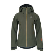 Fjern Womens Orkan II Waterproof Shell Jacket (Forest/Moss)