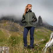Fjern Womens Orkan II Waterproof Shell Jacket (Forest/Moss)