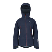 Fjern Womens Orkan II Waterproof Shell Jacket (Navy/Rust)