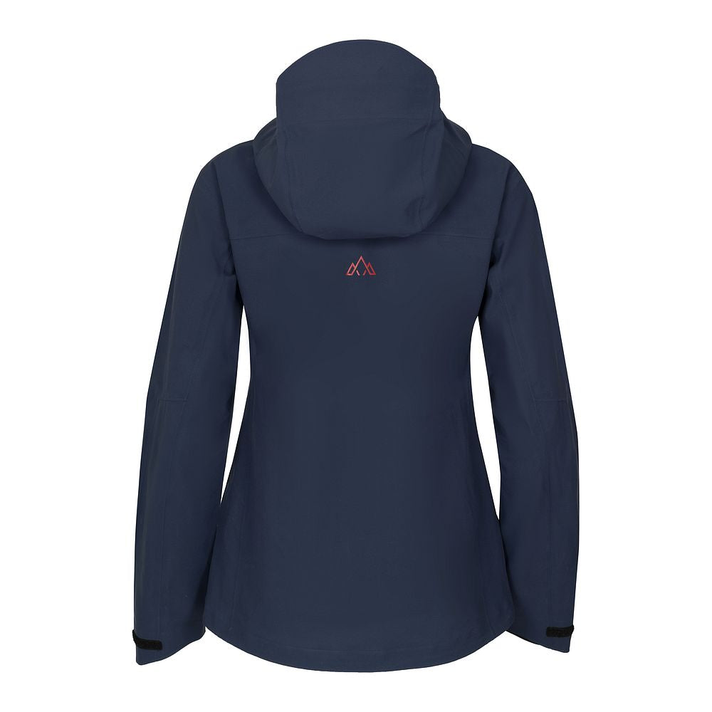 Fjern Womens Orkan II Waterproof Shell Jacket (Navy/Rust)