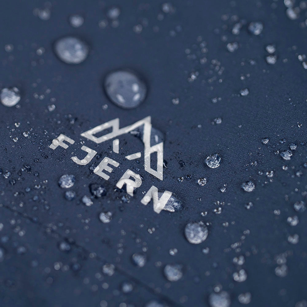 Fjern Womens Orkan II Waterproof Shell Jacket (Navy/Rust)