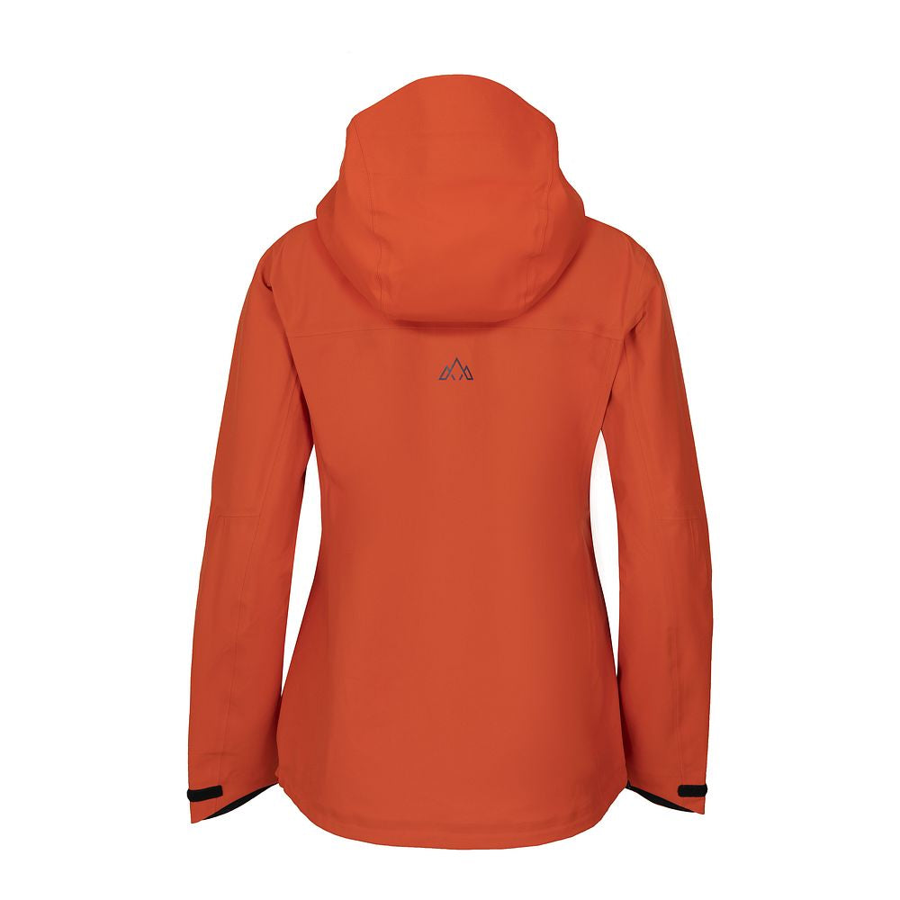 Fjern Womens Orkan II Waterproof Shell Jacket (Orange/Navy)