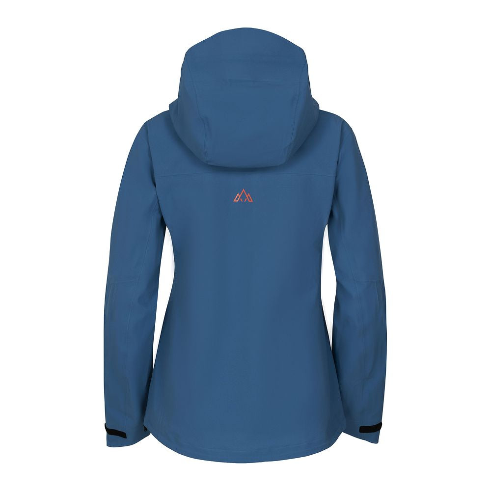 Fjern Womens Orkan II Waterproof Shell Jacket (Teal/Orange)