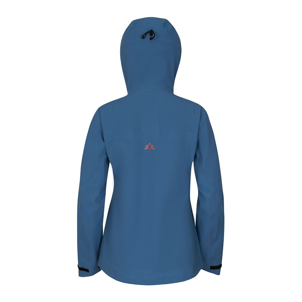 Fjern Womens Orkan II Waterproof Shell Jacket (Teal/Orange)