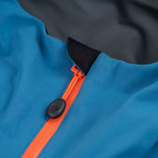Fjern Womens Orkan II Waterproof Shell Jacket (Teal/Orange)
