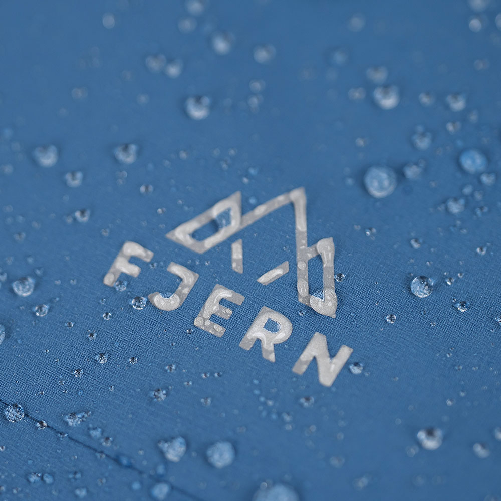 Fjern Womens Orkan II Waterproof Shell Jacket (Teal/Orange)