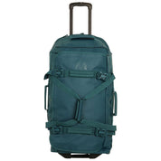 Fjern - Orädda 105L Wheeled Bag (Petrol) | The Orädda 105L Roller Duffle Bag is a rugged travel companion designed for durability