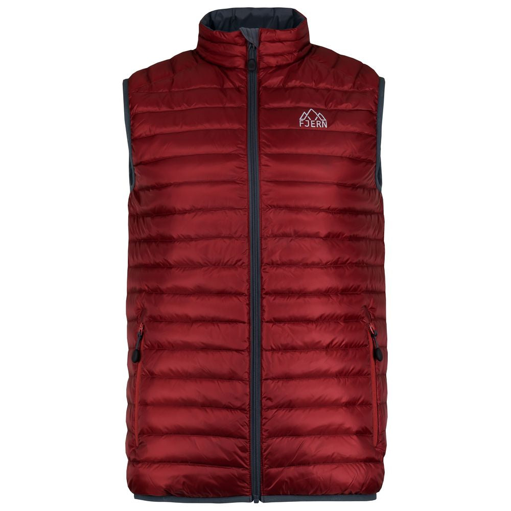 Fjern | Mens Aktiv Down Gilet (Rust/Charcoal)