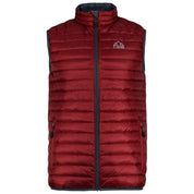 Fjern - Mens Aktiv Down Gilet (Rust/Charcoal) | Gear up your alpine performance with the Aktiv Gilet, a versatile and lightweight insulated layer that offers core warmth without the bulk