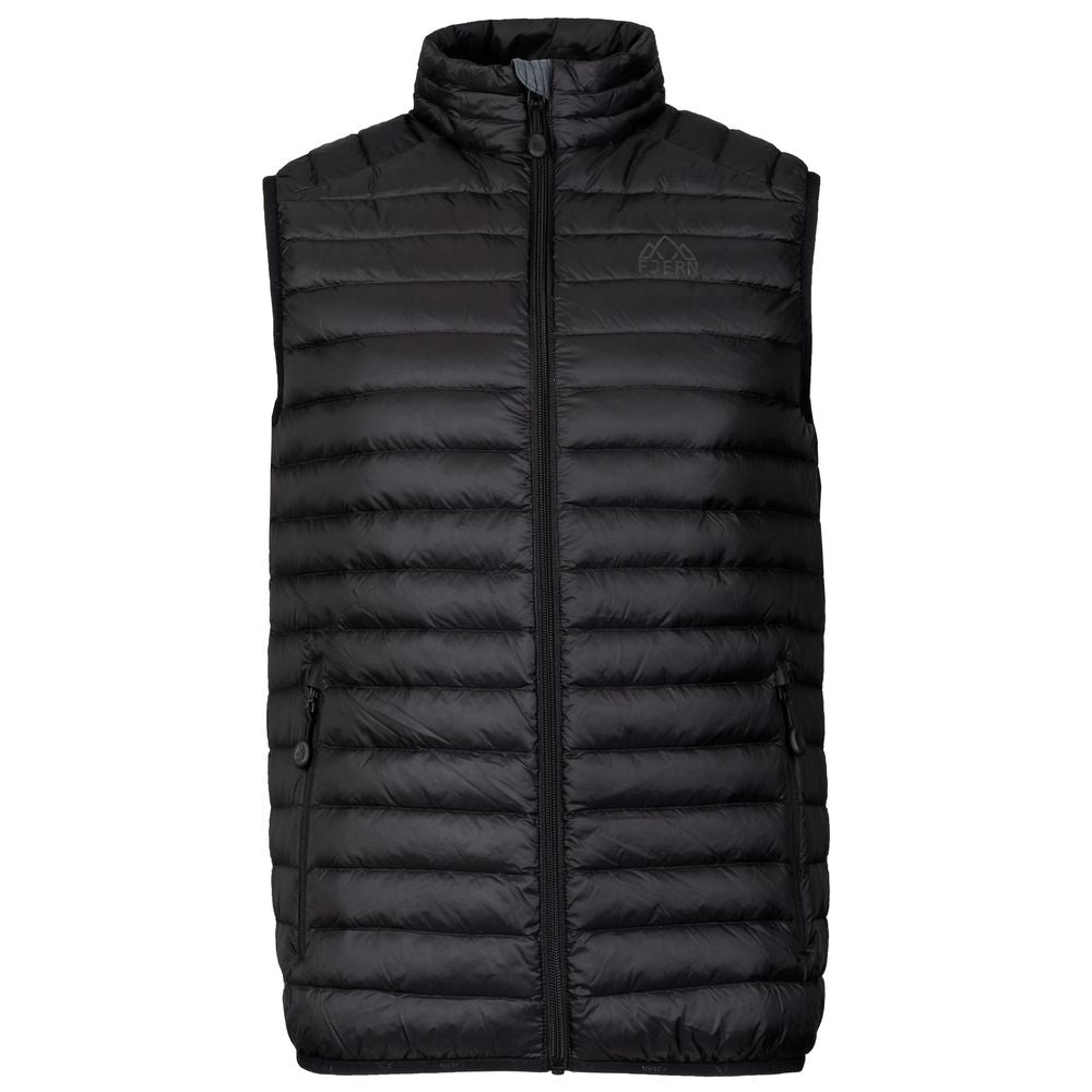 Fjern - Mens Aktiv Down Gilet (Stealth) | Gear up your alpine performance with the Aktiv Gilet, a versatile and lightweight insulated layer that offers core warmth without the bulk