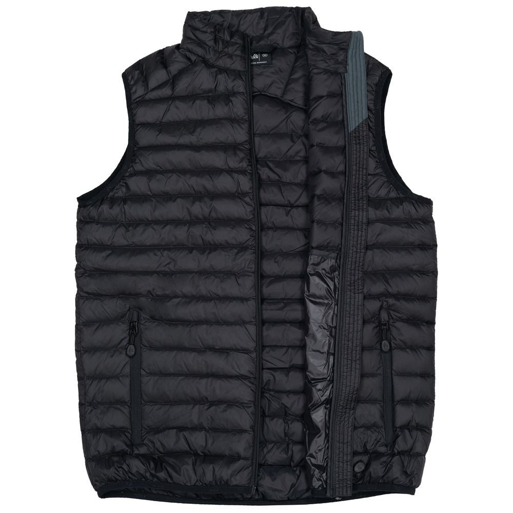 Fjern - Mens Aktiv Down Gilet (Stealth) | Gear up your alpine performance with the Aktiv Gilet, a versatile and lightweight insulated layer that offers core warmth without the bulk