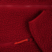 Fjern - Mens Koselig Polartec Fleece Jacket (Red/Orange) | Stay warm and cosy on your alpine adventures with our mid-layer Polartec fleece