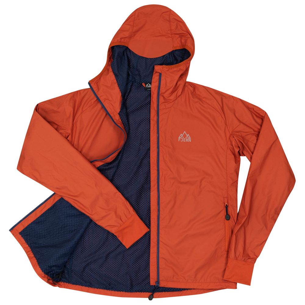 Fjern - Mens Octa Insulated Jacket (Burnt Orange/Navy) | Our Octa jacket is a lightweight, versatile layer ideal for any adventure