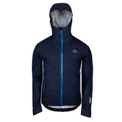 Fjern - Mens Skjold Packable Waterproof Jacket (Navy/Cobalt) | The Skjold is your ultimate shield for fast and light activities, designed to keep you active in any weather
