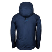 Fjern - Mens Skjold Packable Waterproof Jacket (Navy/Cobalt) | The Skjold is your ultimate shield for fast and light activities, designed to keep you active in any weather