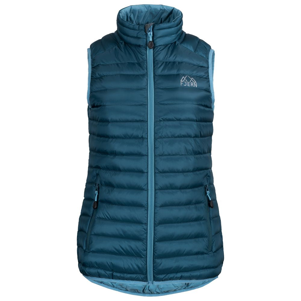 Fjern Womens Aktiv Down Gilet (Petrol/Arctic Blue)