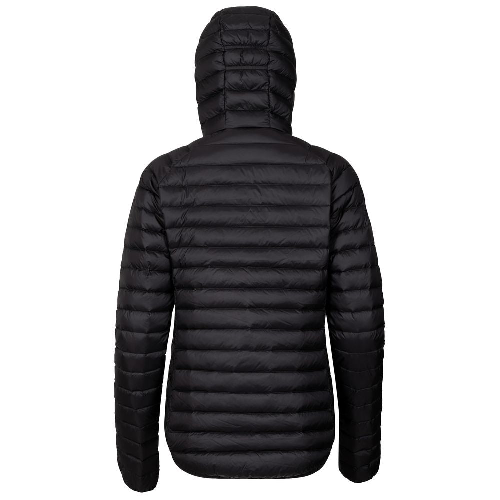 Fjern - Womens Aktiv Down Hooded Jacket (Stealth) | Venture further with the Aktiv, a versatile and lightweight insulated layer that offers exceptional warmth in a compact package