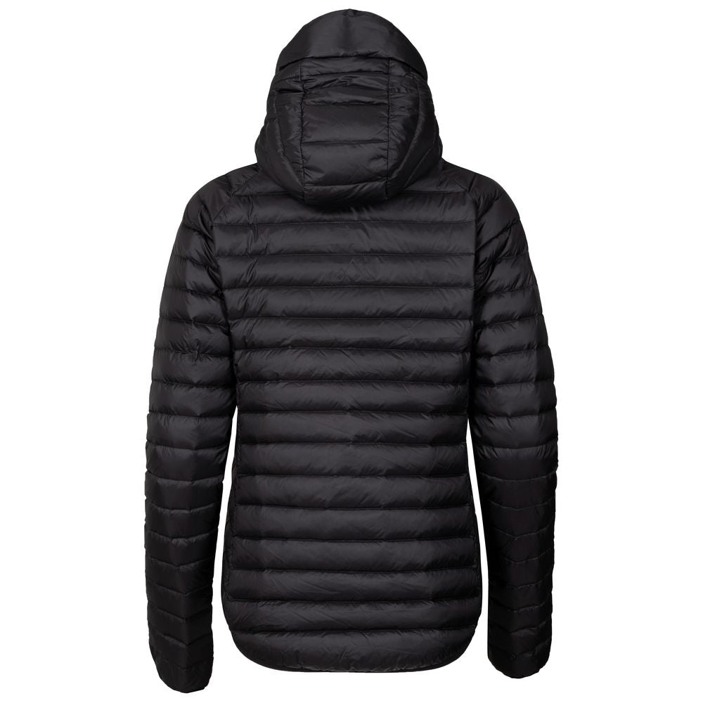 Fjern - Womens Aktiv Down Hooded Jacket (Stealth) | Venture further with the Aktiv, a versatile and lightweight insulated layer that offers exceptional warmth in a compact package