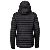 Fjern - Womens Aktiv Down Hooded Jacket (Stealth) | Venture further with the Aktiv, a versatile and lightweight insulated layer that offers exceptional warmth in a compact package