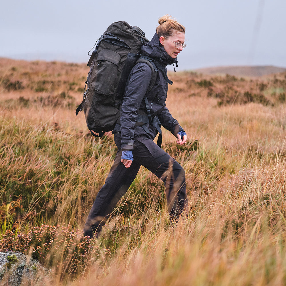 Fjern - Womens Hagna Eco Softshell Trousers (Black) | Explore the wild with trousers designed for the most challenging terrains