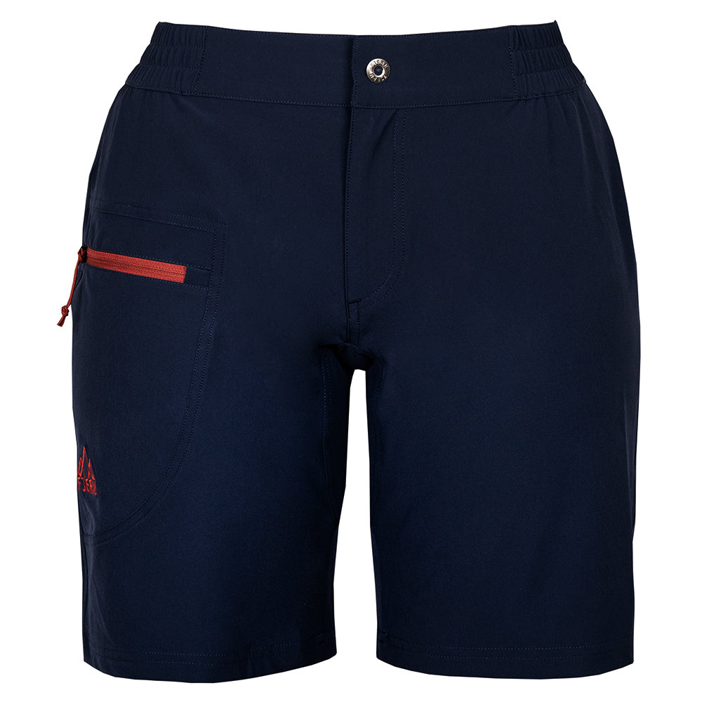 Fjern - Womens Klatring Softshell Shorts (Navy) | Our Klatring Shorts are designed for the avid hiker and adventurer